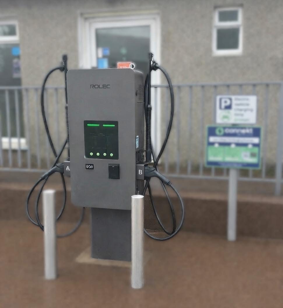 Crossburn EV charging